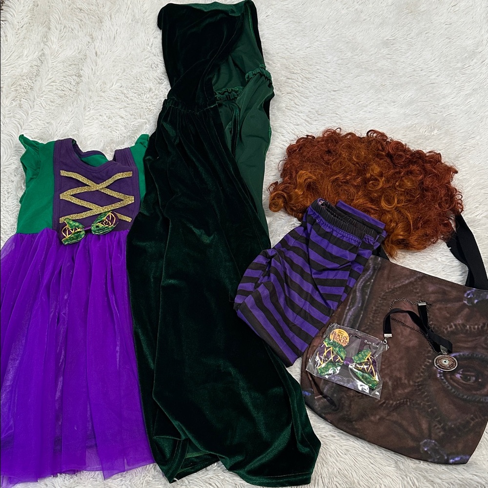 ❤️ Hocus Pocus Sanderson Sisters Winifred Costume Size 6/7
